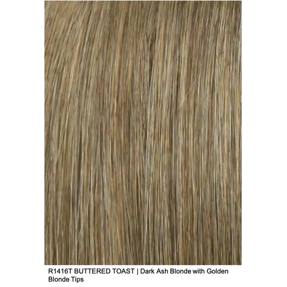 Hairdo 18” SIMPLY CURLY CLAW CLIP PONY Natural R1416T BUTTERED TOAST Hair Color Heat-Friendly 3” Flat Clip-In Hairpiece Tru2Life Extension