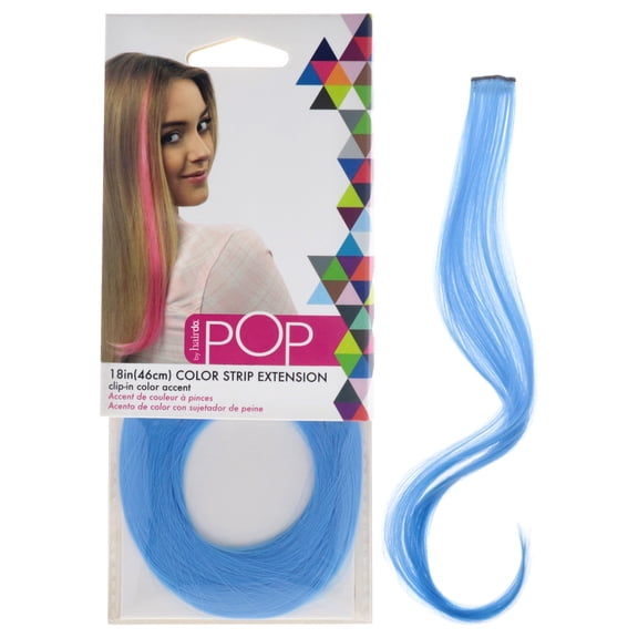 Pop Color Strip Extension - Royal Blue by Hairdo for Women - 18 Inch Hair Extension