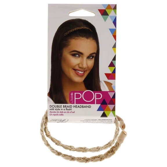 Pop Double Braid Headband - R22 Swedish Blond by Hairdo for Women - 1 Pc Hair Headband