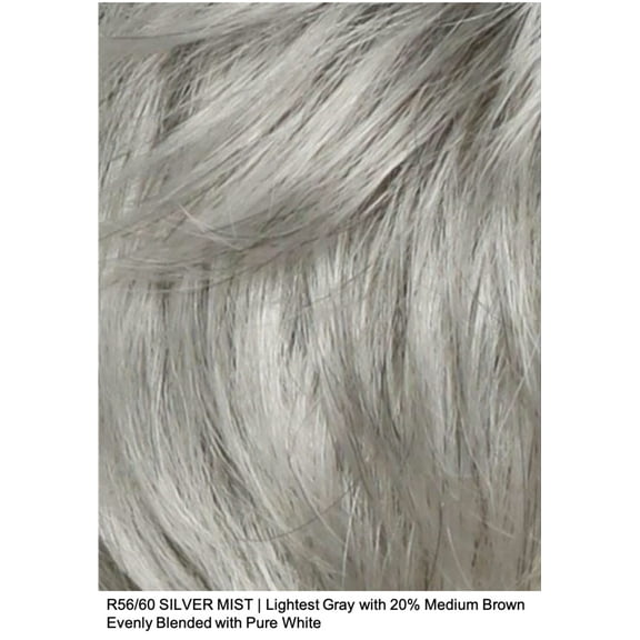 Hairdo Textured Cut Wig, R56 60 Silver Mist