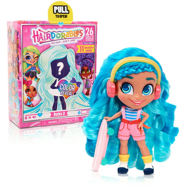 Hairdorables Collectible Dolls, Series 2, Styles May Vary,  Kids Toys for Ages 3 Up, Gifts and Presents