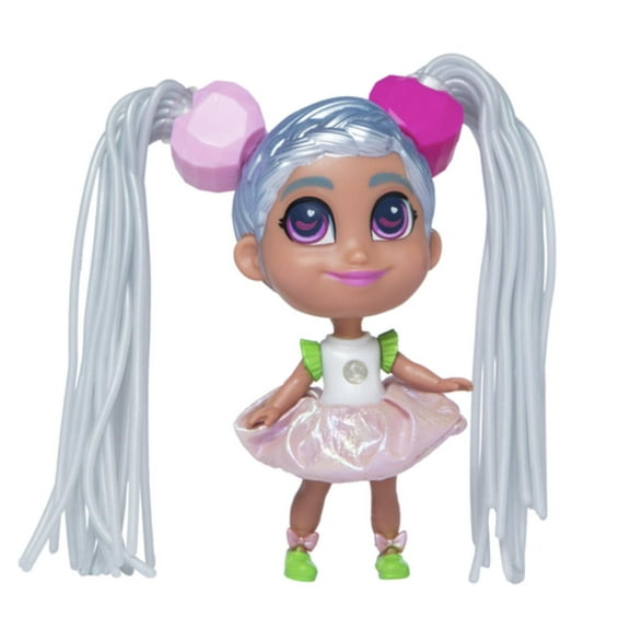 Hairdorables Shortcuts Jelly Hair Series Silver Hair NEW