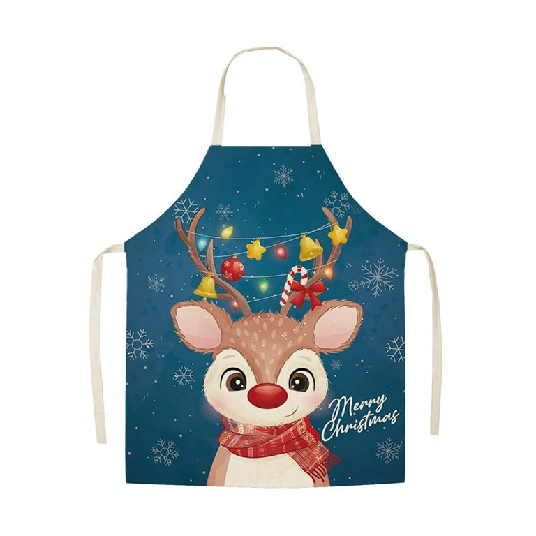 Little Worker Apron - Festive Reindeer Little Worker Apron - Festive Reindeer