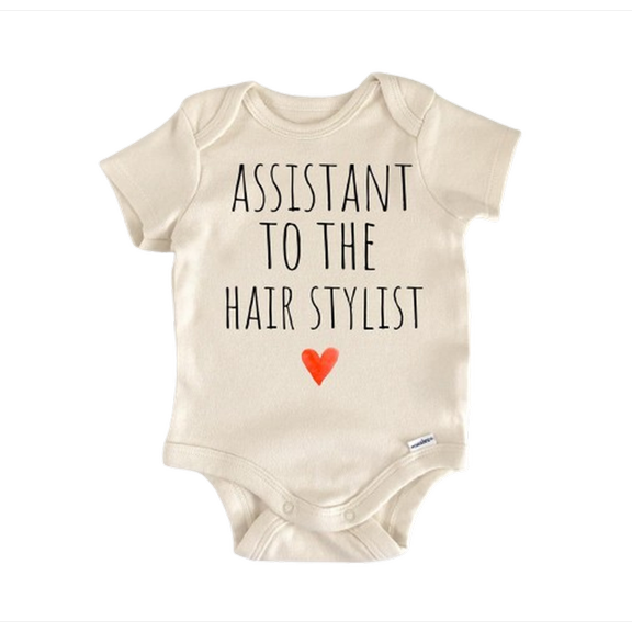 Hairdresser Beauty Salon Newborn Baby Bodysuit