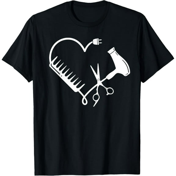 Hairdresser Hairstylists Hairstyling Beautician Hairdressing T-Shirt100% pure cotton short-sleeved shirt for both men and women
