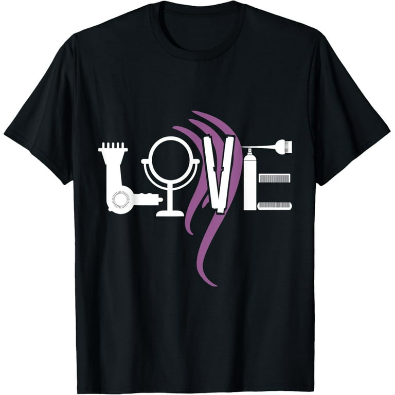 Cool Hairstylist Love T-Shirt - Cute Gift For Hairdresser Cool Hairstylist Love T-Shirt - Cute Gift For Hairdresser