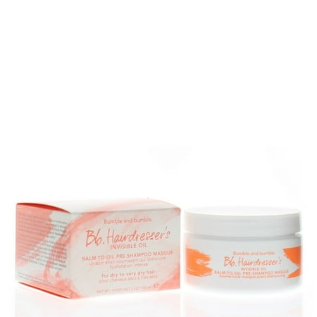 Hairdresser'S Invisible Oil Balm,-To-Oil Pre Shampoo, Hair Masque By Bumble And Bumble - 3 Oz Ma