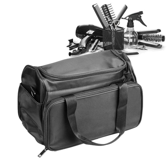 Gilife Professional Hairdressing Handbag with Scissors & Comb Holder, Portable Salon Tool Bag for Travel & Stylists