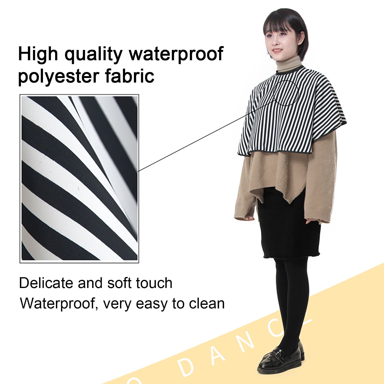 Hairdressing Cape, Ideal for Barbers or Salons, for men and women Deep