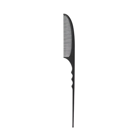 Hairdressing Comb Carbon Fiber Teasing Comb Parting Comb Pin Tail Comb Hair Styling Comb