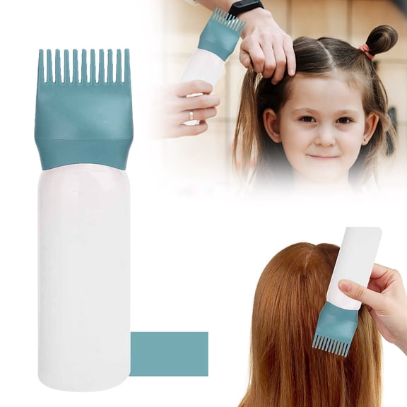 Hairdressing Dry Shampoo Bottle with Teeth and Scale for Salon Perm Dye Application