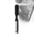 thumbnail image 1 of Hairdressing Striped Brush for Men, Beard Brush for Hair, Hair Styling Brush with Ergonomic Handle, Detangling and Defining Hairbrush for Oily Hair, Salon Dyeing and Broken Hair Tool, 1 of 7