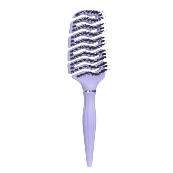 Hairdressing Tools Large Curved Comb Pointed Tail Styling Brush for Salon Quality Detangling Smoothing Hair Care