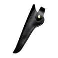 thumbnail image 1 of Hairdressing s PU Leather Case, Accessories Holder Storage Bag PU Leather Hair Bag Hair Cutting s Pouch for Salon Tools 17cmx5.5cm, 1 of 8