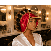 Hairdryer Beauty Heat Shield Complete Protection from Hot Hair Dryers and Hair Steamers Cherry Red