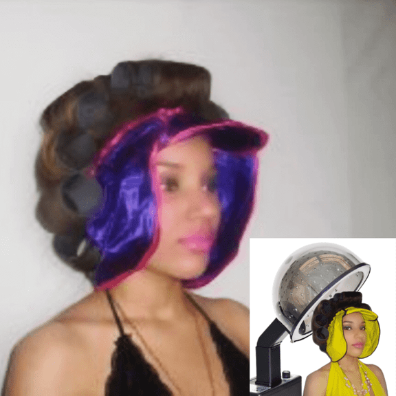 Hairdryer Beauty Heat Shield Complete Protection from Hot Hair Dryers and Hair Steamers (Hot Rod)