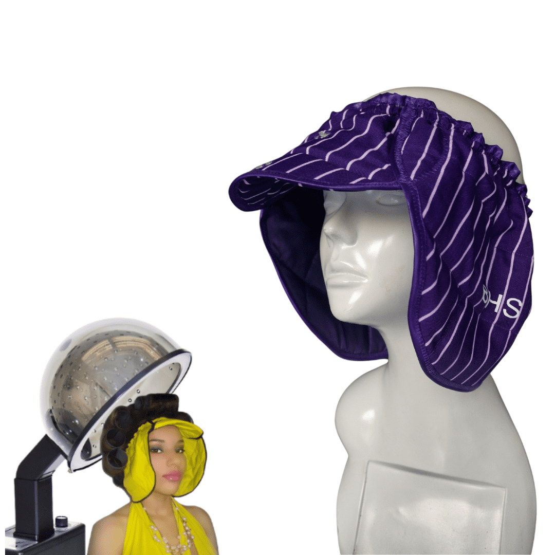 Hairdryer Beauty Heat Shield Complete Protection from Hot Hair Dryers and Hair Steamers (Lavender Pin)