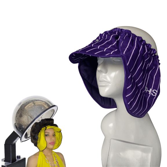 Hairdryer Beauty Heat Shield Complete Protection from Hot Hair Dryers and Hair Steamers (Lavender Pin)