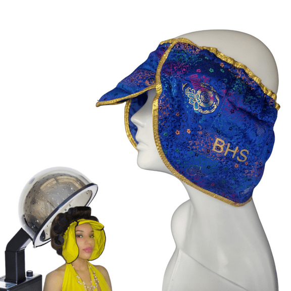 Hairdryer Beauty Heat Shield Complete Protection from Hot Hair Dryers and Hair Steamers (Royal Shimmer)