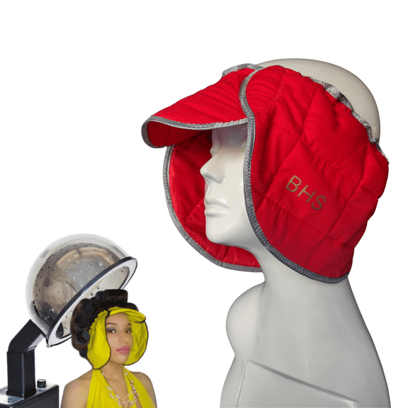 Hairdryer Beauty Heat Shield Complete Protection from Hot Hair Dryers and Hair Steamers (Smokey Crimson)