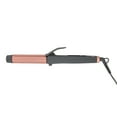 thumbnail image 1 of Hairitage 1.25 Inch Ceramic Curling Iron for Medium to Long Hair, Dual Voltage, 1 of 13