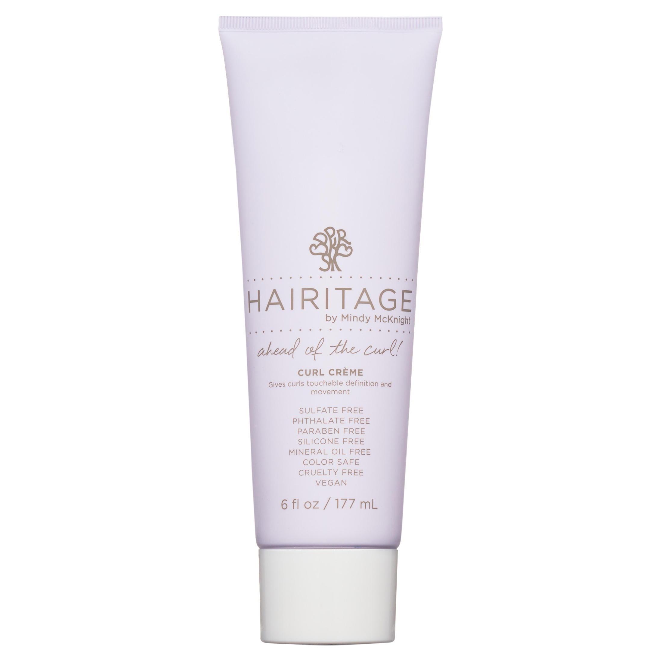 Hairitage Ahead of the Curl! Hydrating Curl Cream with Jojoba Oil for Hair | Coily & Curly Hair Product | Curl Defining Cream for Frizz Control | Color Safe, Vegan, 6 oz. - image 1 of 7
