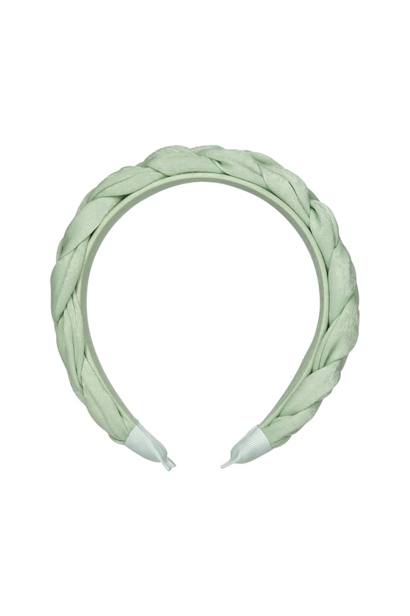 Braided Stylish Headband Mint, 1 PC