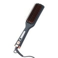 thumbnail image 1 of Hairitage Ceramic Heated Hair Straightener Brush and Blowout Styler, 1 of 9