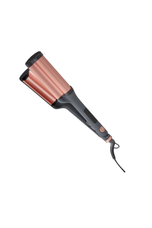 Ceramic Tourmaline 3 Barrel Hair Waver Curling Iron and Crimper