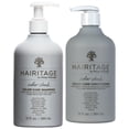 thumbnail interactive-video image 1 of Hairitage Color Check Color Care Purple Shampoo and Conditioner Set, 13oz, 1 of 4