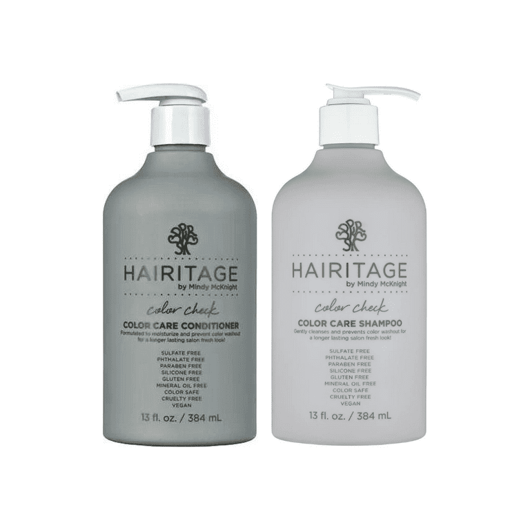 Hairitage Color Check Color Care Shampoo Conditioner Pack 13 oz