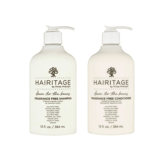 Hairitage Down to the BasicsFragrance Free Shampoo + Conditioner Pack