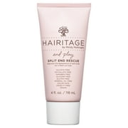 Hairitage End Play Split End Rescue Gel Cream with Jojoba Protein, for Damaged Hair, 4 fl oz