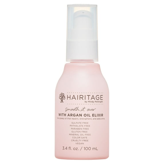 Hairitage Hair Oil with Argan and Avocado Oil for All Hair Types, 3.4 Oz​