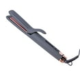 thumbnail interactive-video image 1 of Hairitage Hair Tools Set: 1" Ceramic Tourmaline Flat Iron / Straightener and Curling Iron with Play Cool Argan Oil Heat Protectant Spray, 1 of 11