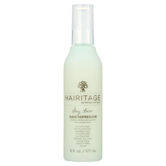 Hairitage Hydrating Refresher Hair Spray for All Hair Types, 6 oz