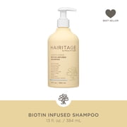 Hairitage Length Check Biotin Shampoo for Dry Damaged Hair, 13 fl oz.