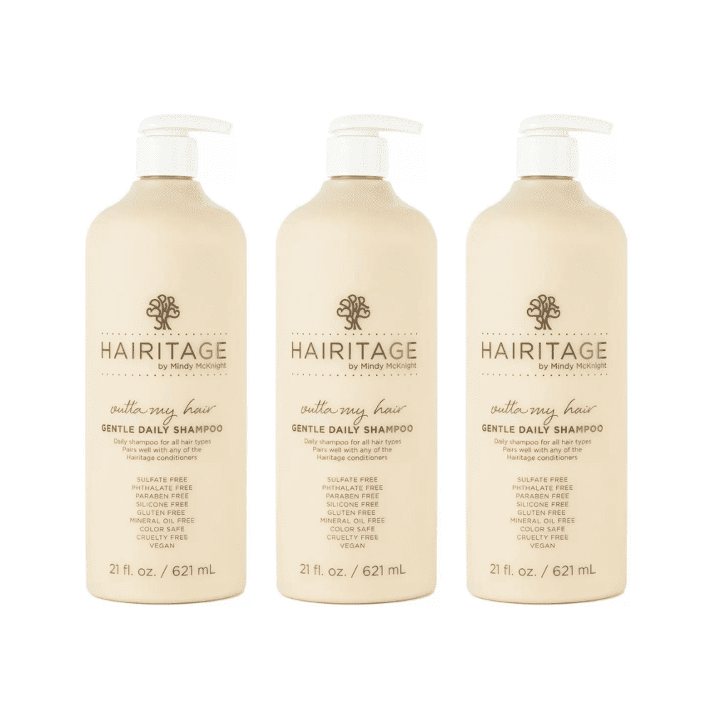 Hairitage Outta My Hair Gentle Daily Moisturizing Shampoo, 21 fl oz
