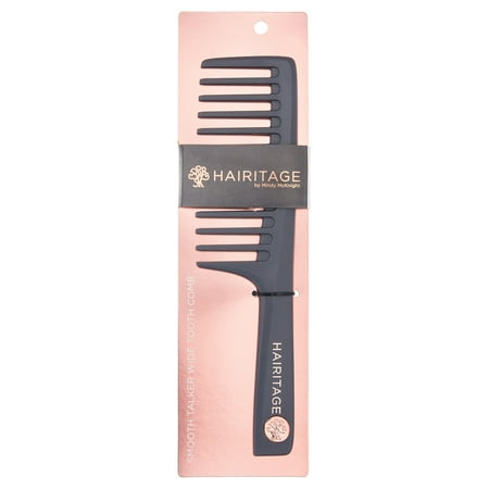 Hairitage Smooth Talker Wide Tooth Nylon Hair Comb, 1 PC