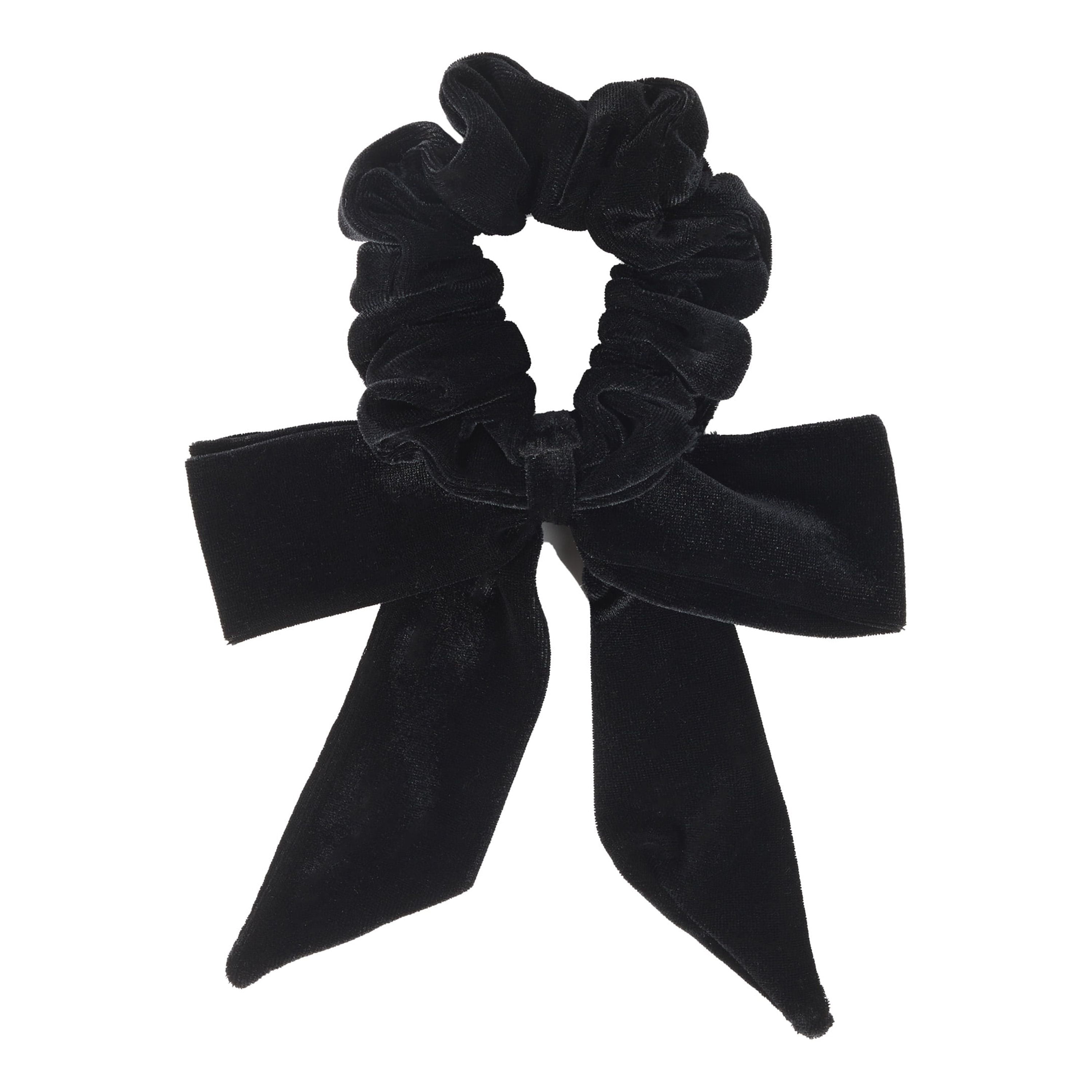 Karleigh's Bowtique Louis Vuitton Scrunchies Black/White / Satin