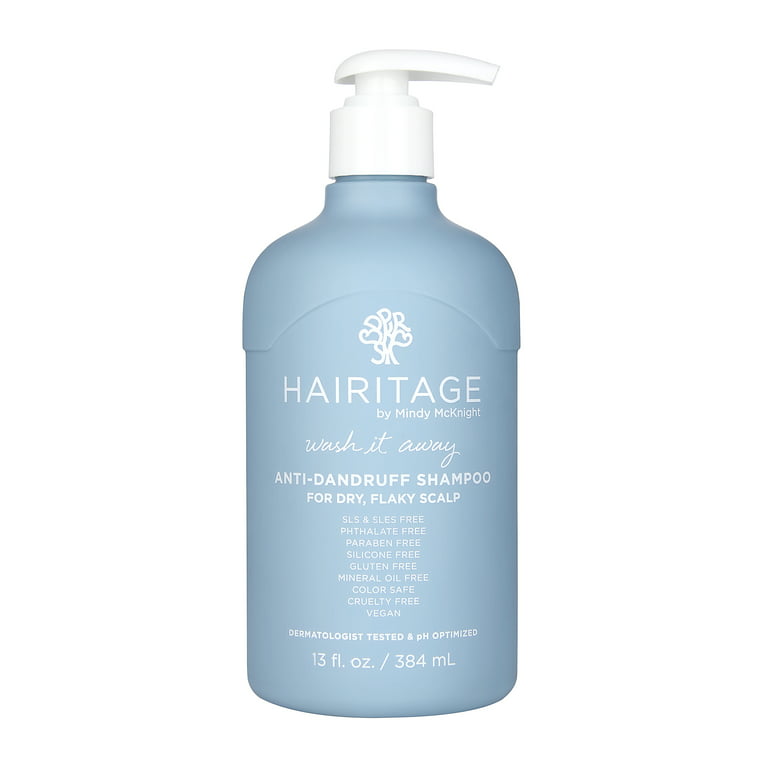 kalv Recite Registrering Hairitage Wash It Away Anti-Dandruff Shampoo | Dandruff Treatment for Dry, Flaky  Scalp, 13 fl oz - Walmart.com