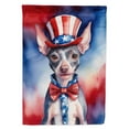 thumbnail image 1 of Hairless Terrier Patriotic Garden Flag 11.25 in x 15.5 in, 1 of 5