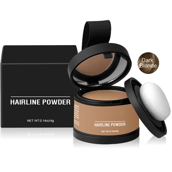 Hairline Powder,Hairline Shadow Hair Coverage Touch Up Hair Powde,48H Waterproof Hair Powder for Thinning Hair for Women Hair Root Touch Up Powder Hair Root Cover Up Conceals Hair Loss