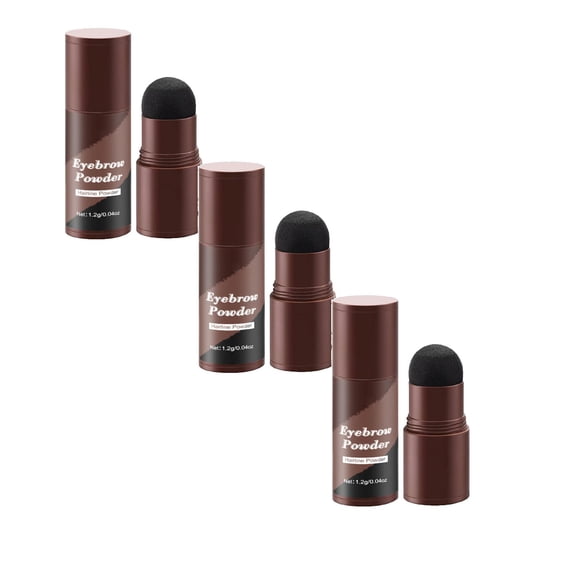 Hairline Powder Stick - Hairline Shadow Powder, Waterproof Sweatproof Root Touch-Up, Long-Lasting Hair Filler Powder for Women Men, Natural Hairline Concealer, Hair Contour Powder, Eyebrow Filling