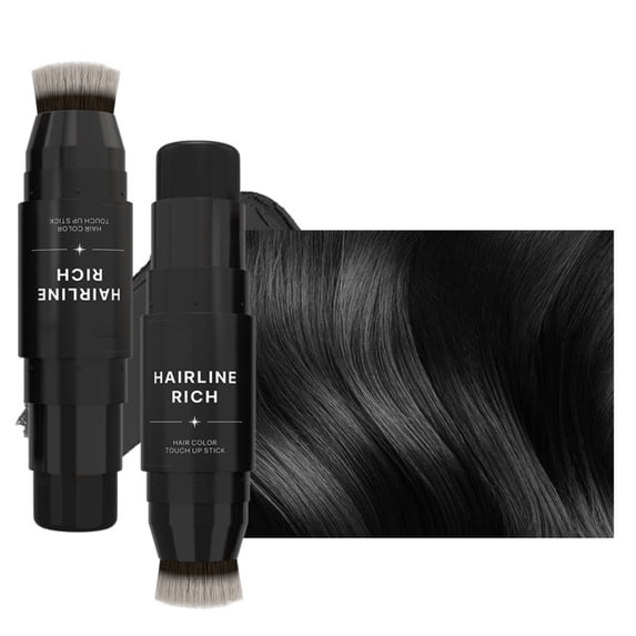 Hairline Powder Stick - Root Cover Up & Hair Lōss Concealer, Quick Cover Root Stick, Long-Lasting Hair Color Pen, Women Hair Coverage, Touch Up, Birthday Christmas Gift, Travel Size
