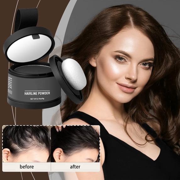 Hairline Shadow Powder, Cover High Forehead Hairline, Waterproof Hairline Shadow Pen for Natural Look