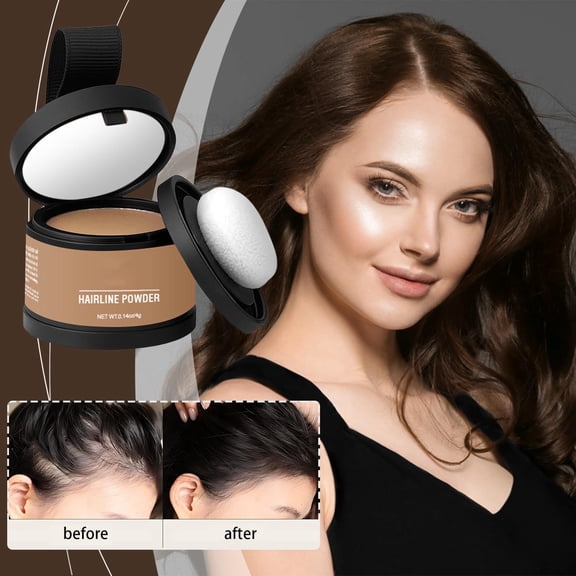Hairline Shadow Powder, Cover High Forehead Hairline, Waterproof Hairline Shadow Pen for Natural Look