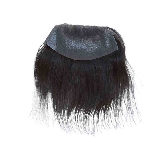 Hairline Toupee for Men Human Hair PU Skin Base D Style Frontal Hairline Hairpieces