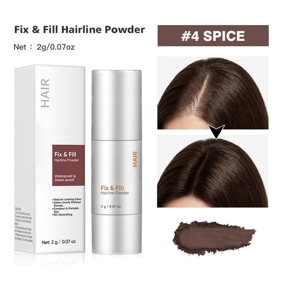Hairlines Filler Powder Eyebrow Powde Contouring Shadows Powder Forehead Hairlines Shadows Powder 2g