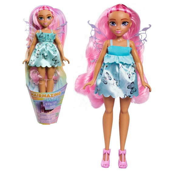 Hairmazing Fantasy Fashion Doll Fairy, 11.75 Inch Fashion Doll with Accessories, Kids Toys for Ages 3 up